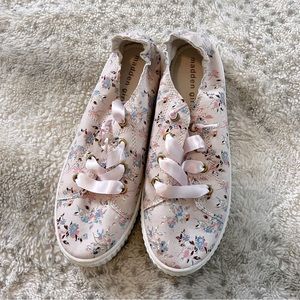 Madden Girl Floral Sneakers